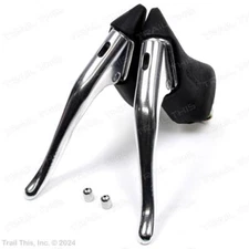 Dia Compe BL-07 Road Bike Alloy Aero Brake Levers Silver Set 1-Pair - R & L