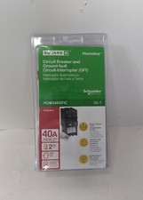 Square D Homeline HOM240GFIC 40A Two Pole Circuit Breaker  FREE SHIPPING 