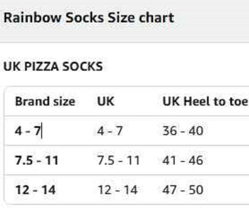 Rainbow Socks Men/Womens Novelty Pepsi Can Socks 1 Pair Size 4-7UK - Picture 9 of 9