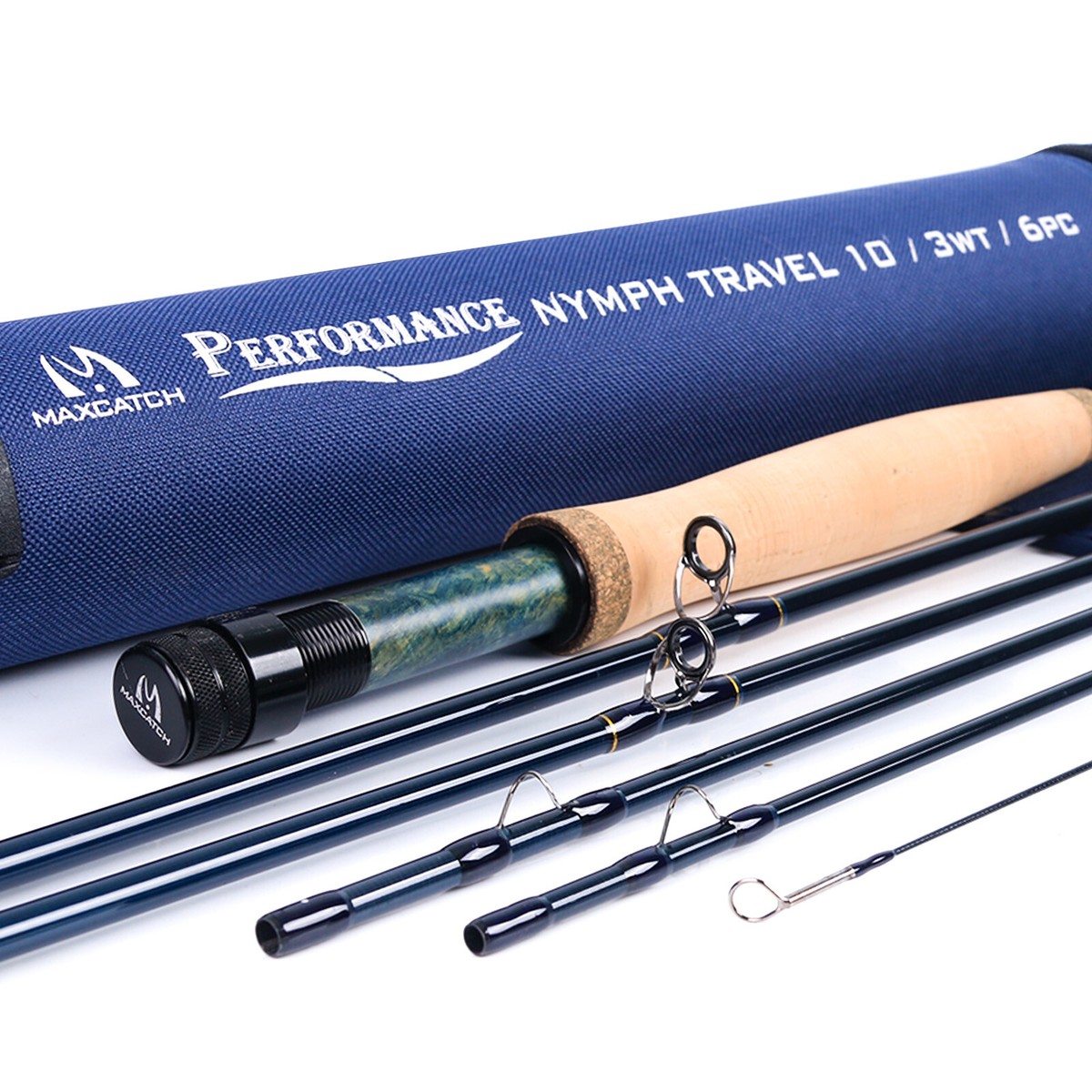 Maxcatch Performance Nymph Fly Fishing Rod in 2/3/4wt:10/11ft,4
