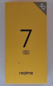 realme 7 5G 128GB baltic blue Smartphone, Defekt!