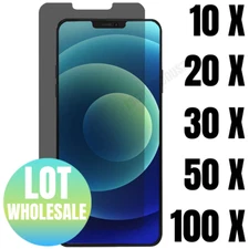 For iPhone 13 12 Pro Privacy Anti Spy Tempered Glass Screen Protector Wholesale