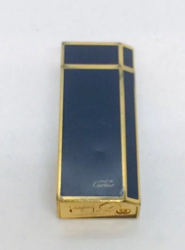 Must De Cartier Yellow Gold Plated Navy 