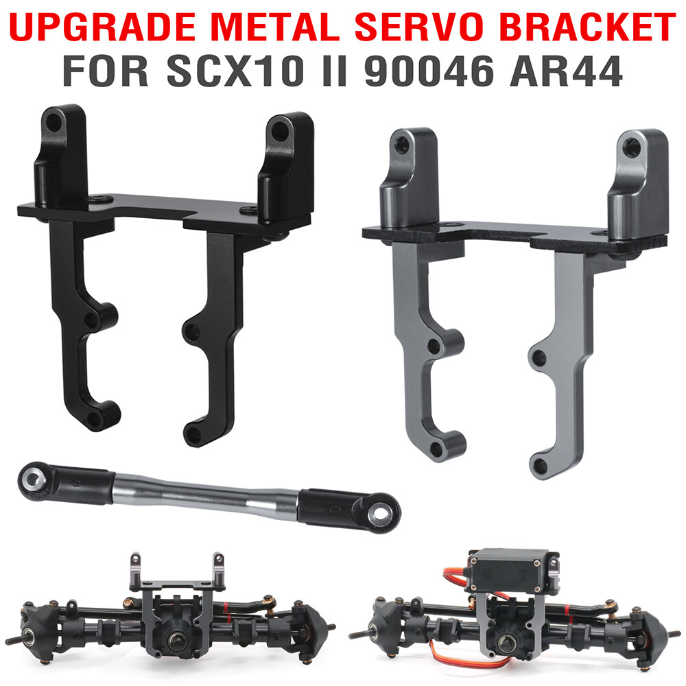 Supporto Base Servo Asse Per 1/10 RC Cingolato Assiale SCX10 II - Foto 2