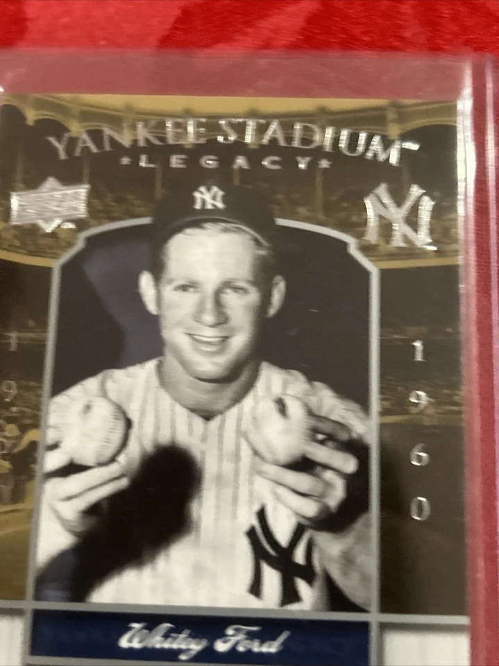 2008 Upper Deck Yankee Stadium Legacy Whitey Ford #YSL2614 HOF - Image 2 of 4