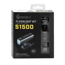 Mountain Lab Backcountry S1500 Lumen Flashlight, Handlebar / Go Pro Helmet Mount