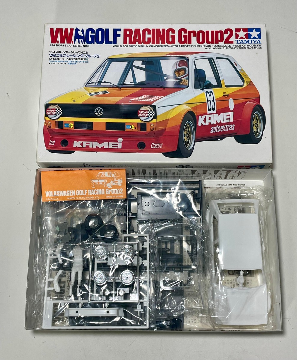 TAMIYA 24008 1/24 Scale Kit VOLKSWAGEN GOLF RACING Group 2