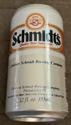 Schmidt's Metallic Aluminum Can Christian Schmidt Philadelphia Pa