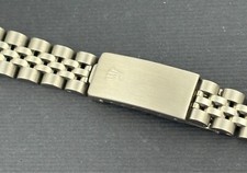 Original Rolex Ladies Swiss Made "D" Link Jubilee Stainless 13mm bracelet