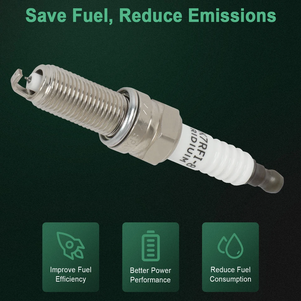 4x bujías de iridio y platino para Hyundai Santa Fe Sport 2016-2018 2,4 L L4 Foto 4 de 4