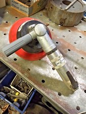Dual Flex 8” Polisher Sander Pneumatic Air Tool & Port 4 Clayton Dust Collector