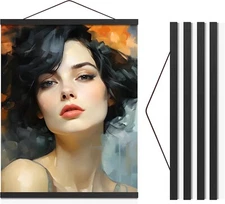 Travelization Magnetic Poster Hanger 40” Poster Frame with Strong Magnets