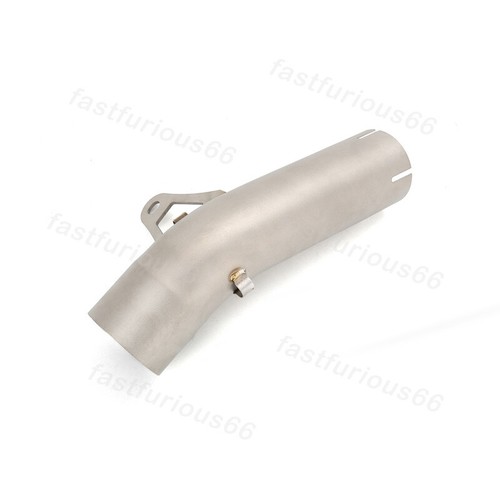 60MM For BMW S1000RR 2015 2016 Exhaust Tips Mid Link Pipe Connect Tube Slip On - Picture 3 of 9