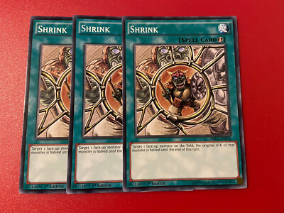 3x Shrink 1st edition YuGiOh MIL1-EN018 Pack Fresh