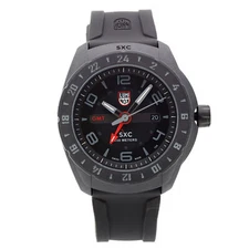 Luminox SXC Space GMT 45.5mm Carbon Black Dial Quartz Mens Watch XU.5021.GN
