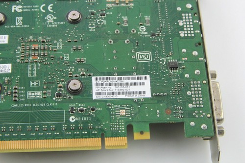 713380-001 For HP Nvidia Quadro K2000 2GB 2X DisplayPort + DVI PCI-e Video Card - Picture 7 of 8