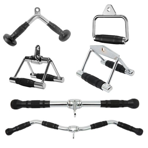 Cable Pulley Attachment Tricep Rope V Grip LAT Pull Down Gym Accessory AU - Picture 2 of 23