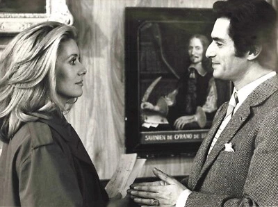 PHOTO ARGENTIQUE HD CINEMA ACTEURS CATHERINE DENEUVE SAMI FREY ECOUTE VOIR - Photo 1/2