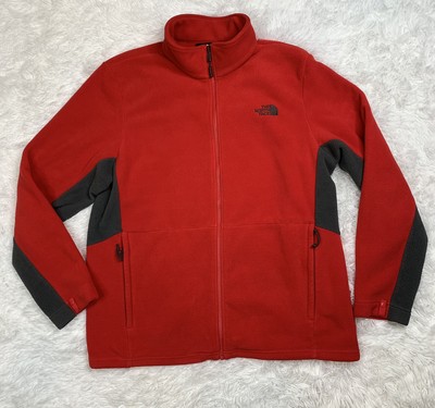 Mens Full Zip Fleece Jacket Size 