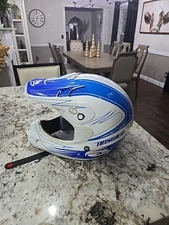 Answer Racing  Blue/White  Helmet/ Large