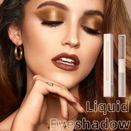 ✹Double-head Glitter Shimmer Matte Eyeshadow Liquid Eye Shadow Beauty Makeup - Picture 9 of 29