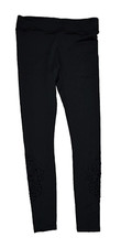 Energie Ladies Legging Skinny Yoga Pants Workout Athleisure Laser Cut Black S