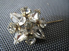 Antica Mandrino Gioiello Con Pietre Anni 1950 Vintage French Antico Jewel