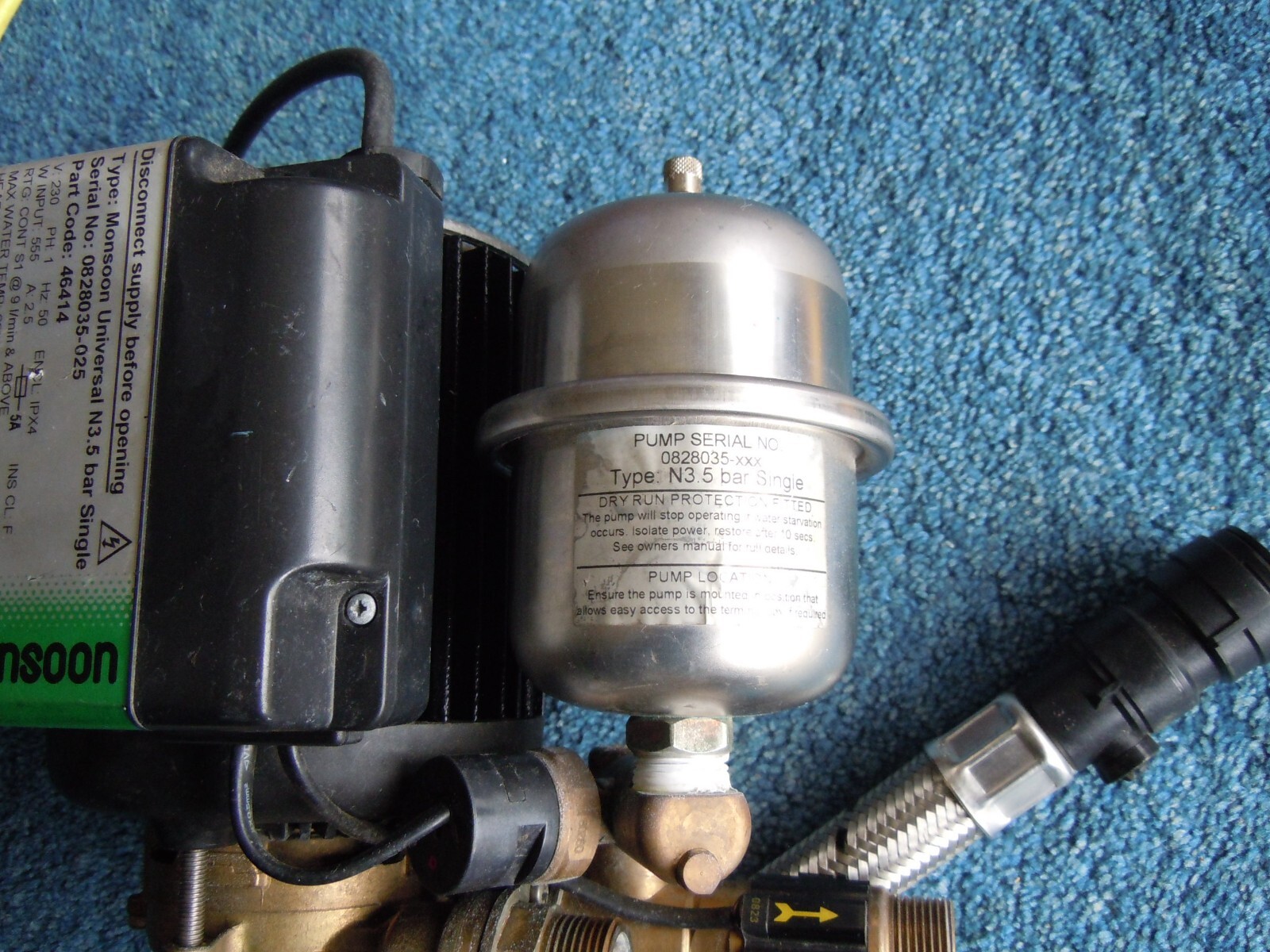 Stuart Turner Monsoon water pump 3.5bar eBay