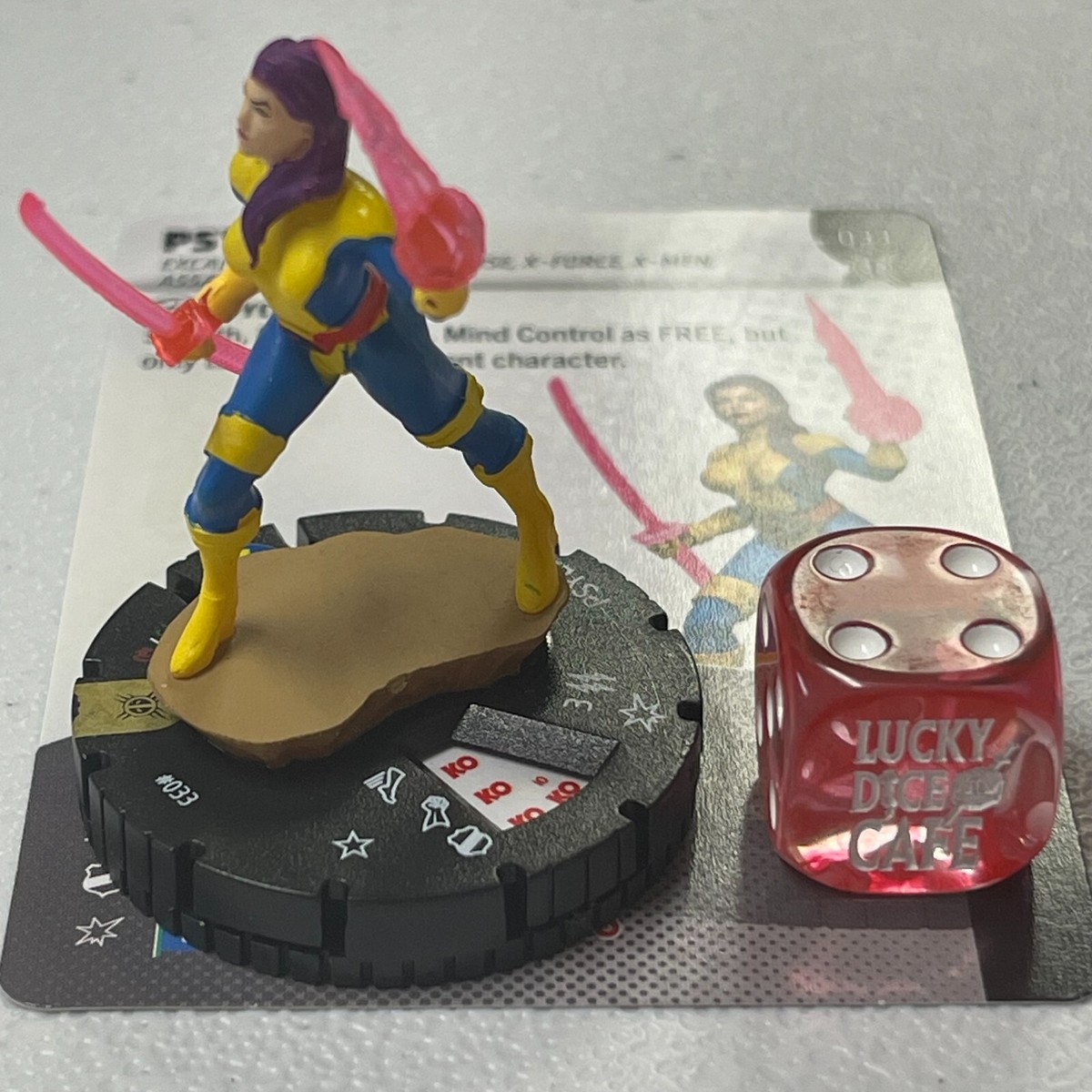 Marvel Heroclix Deadpool Weapon X 033 Psylocke Rare | eBay