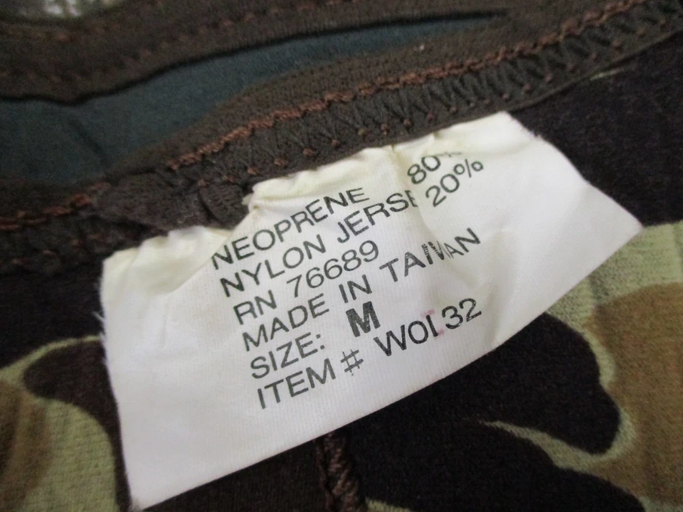 Ranger Greenriver Fishing Waders Mens Medium Brown Duck Camo Neoprene Hunting - Image 4 of 4