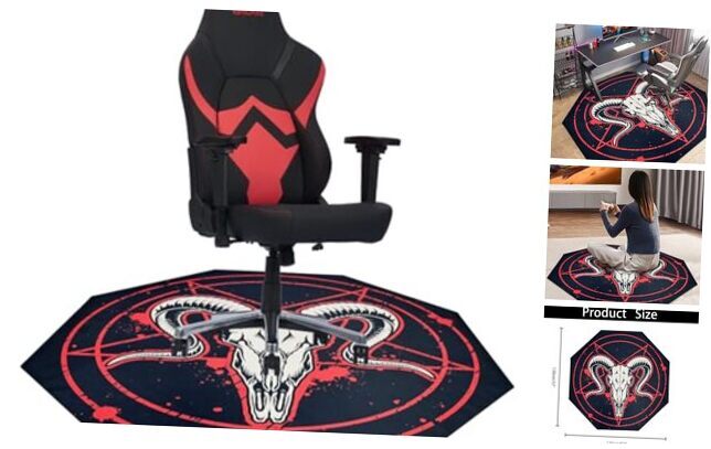 Chair Mat for Hardwood Floor Anti-Slip Office Chair Mat Desk Chair Mat