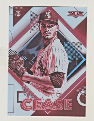 2020 Topps Fire RED BLAZE #53 DYLAN CEASE RC Rookie Chicago White Sox