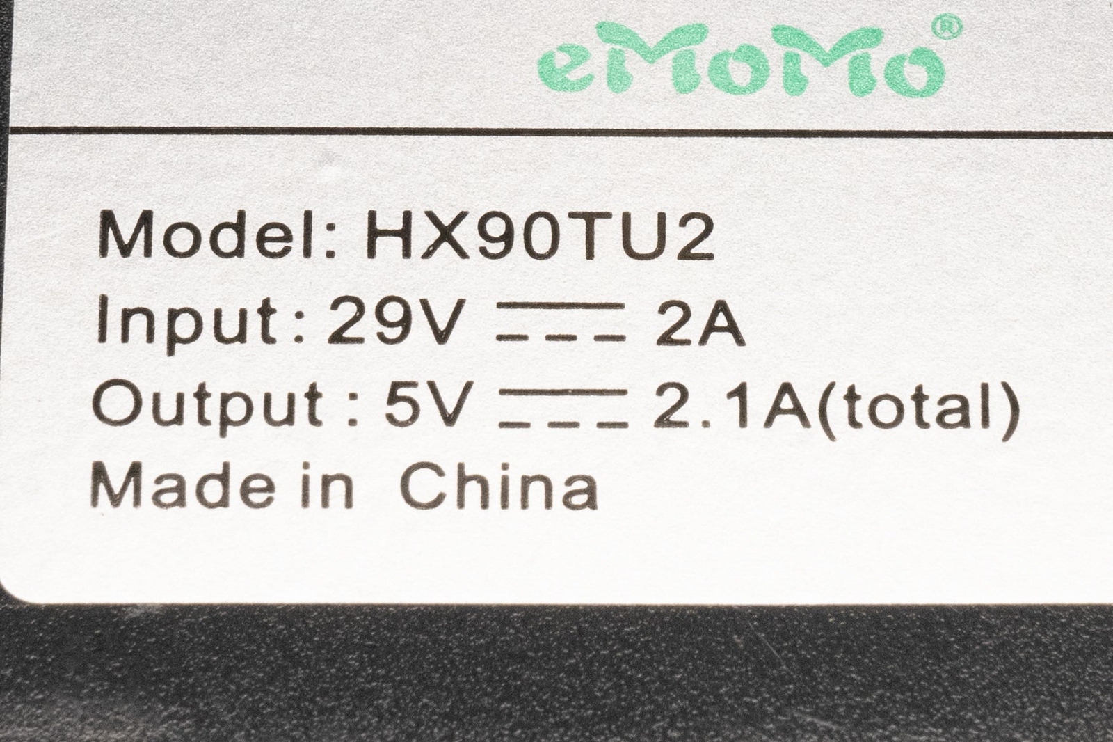 EMOMO Model: HX90TU2 Switch, Control, 8B, w/USB and C - Replacement for Recliner