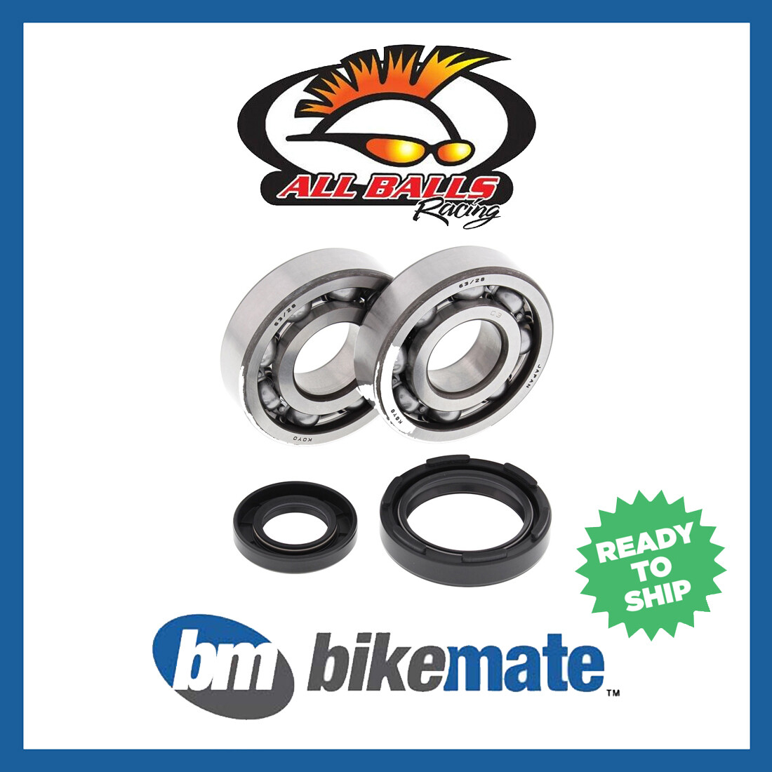 Rear Wheel Ball Bearings Seals Kit For Yamaha YZ250F 2001-2008 - Foto 8
