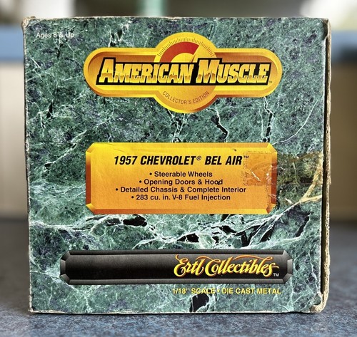 1957 Chevrolet “Bel Air”, American Muscle. 1/18 Scale - ERTL Collectables - Picture 4 of 5