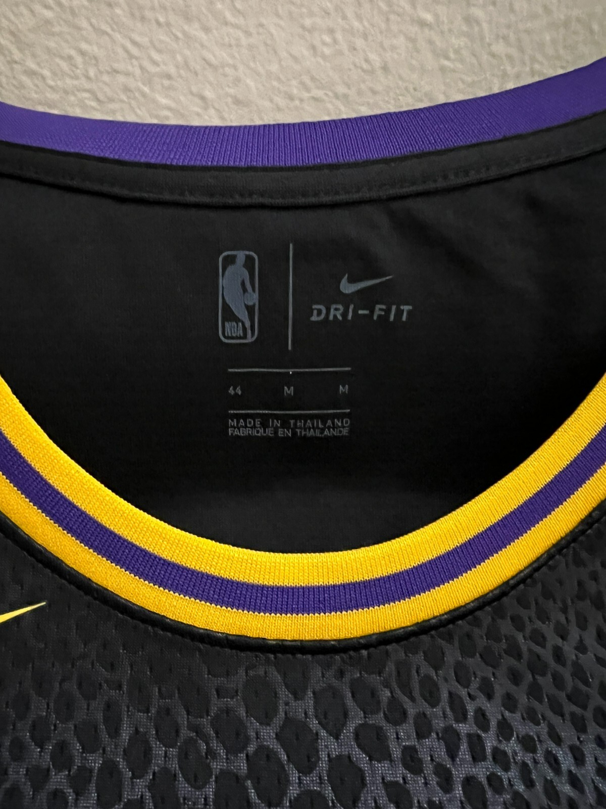 Nike Lakers Kobe Bryant Black Mamba City Edition Jersey Size Men Medium ...