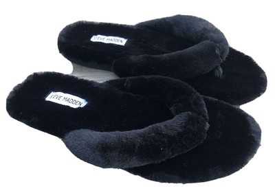 steve madden slippers with fur