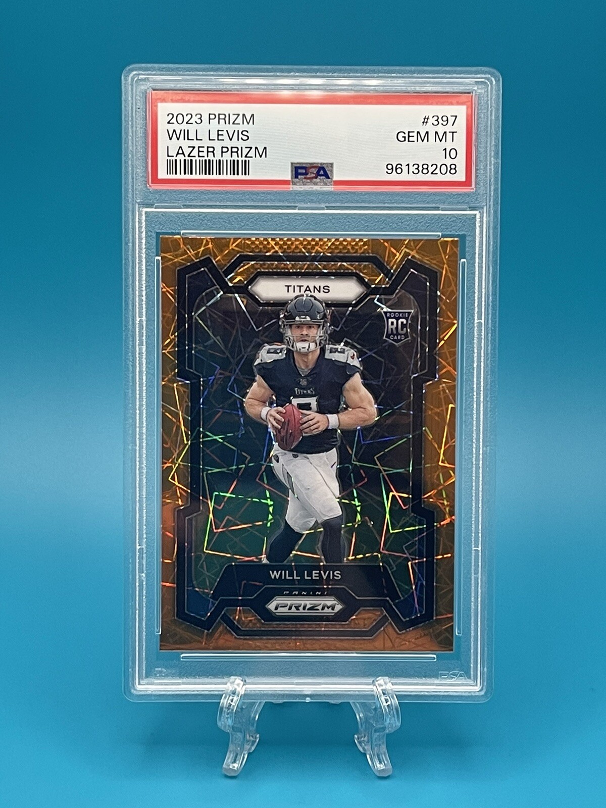 Will Levis Panini Prizm #397 Lazer