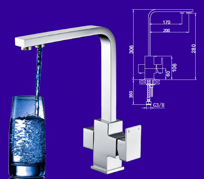 Grifo osmosis - 3 vias OSM Paris RO5021