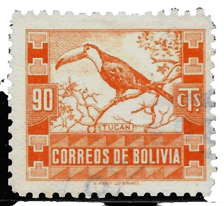 Aves sellos de Bolivia