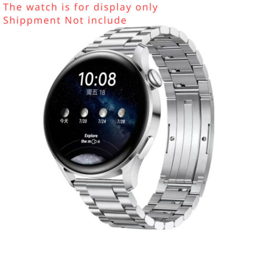 Original EasyFit 3 Edelstahl Uhrenband für Huawei Watch 3 Pro - 22mm Breite - Bild 5 von 6