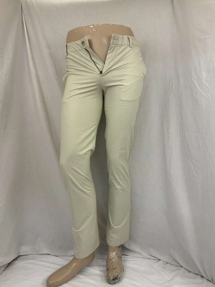 Pantalones Polo Ralph Lauren Niños 18 Marrón Chino Frente Plano 100% Algodón YGI Q1-419 Foto 2 de 4