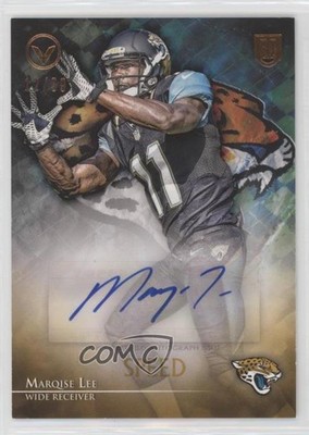 2014 Topps Valor Speed /99 Marqise Lee #VA-ML Rookie Auto RC 0b2