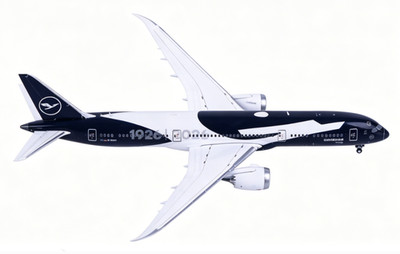1:400 Geminijets Lufthansa 787-9 D-ABPU 100th Anniversary Diecast Plane Model