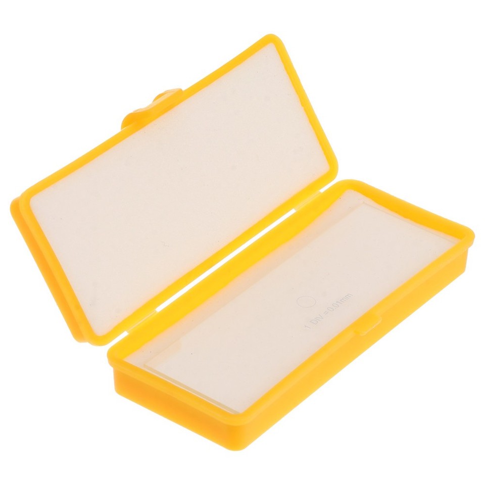 Microscope Calibration Slide Accessories Calibrating Ruler Micrometer ...