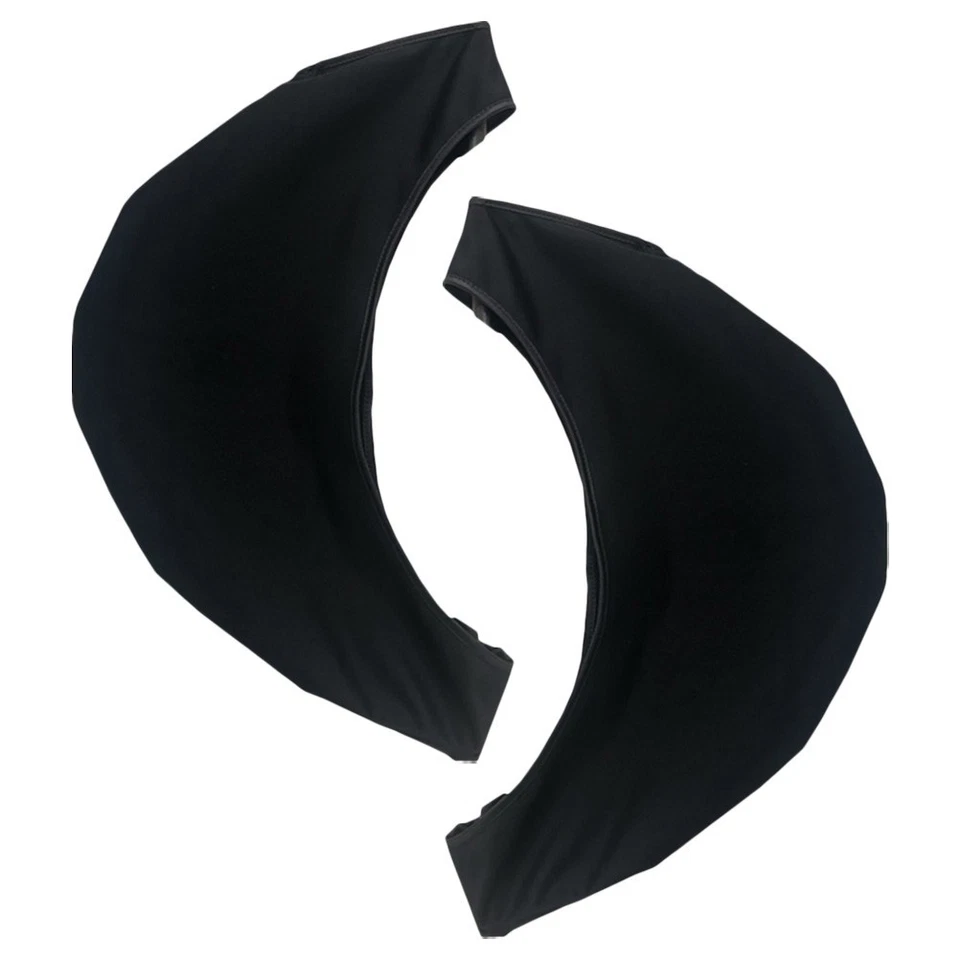 2Pcs Reusable Microfiber Bowling Ball Towels for Home Use Black Durable Cleaner - Image 4 of 4