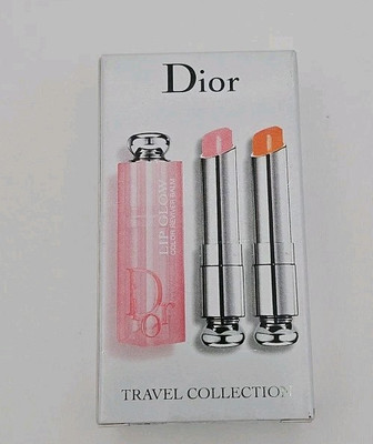 Dior Addict Lip Glow Reviver Duo 001 Pink 004 Coral Lipstick Gloss Balm 