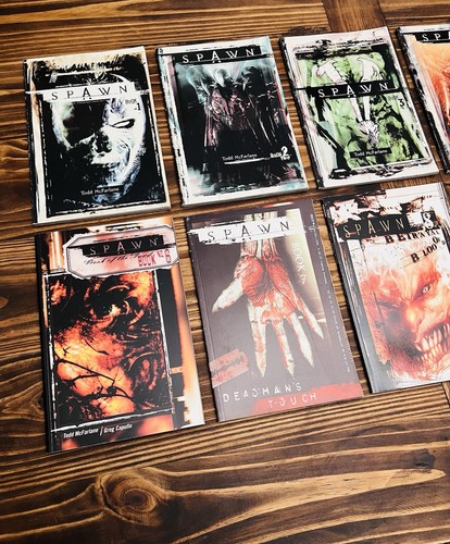 Spawn Trade Taschenbuch Comic Buch Posten enthält TPB Bände 1 bis 11 McFarlane - Bild 2 von 9