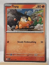 Tepig (Cosmos Holo) 029/217 Carte e prodotti vari comuni Pokemon quasi nuovo