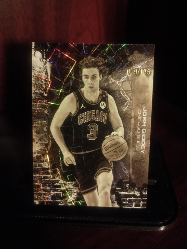 2025-26 Topps Chrome x Cactus Jack Basketball Lasers /175 Josh Giddey #12 Bulls
